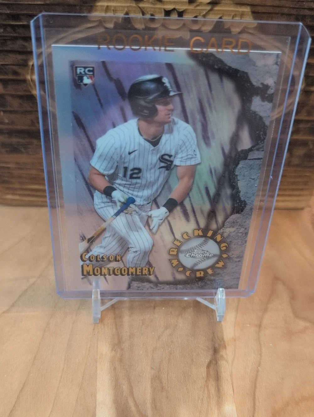 2026 Topps Chrome Colson Montgomery Wrecking Crew Rookie Card White Sox